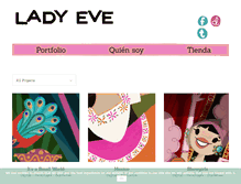 Tablet Screenshot of ladyeve.es